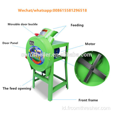 Silase Grass Chaff Cutter Dan Hammer Mill Machine